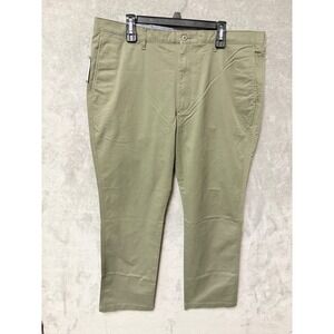 Daniel CREMIEUX Madison Khaki Chinos Pants Mens Size 40x32 Cotton Stretch Casual